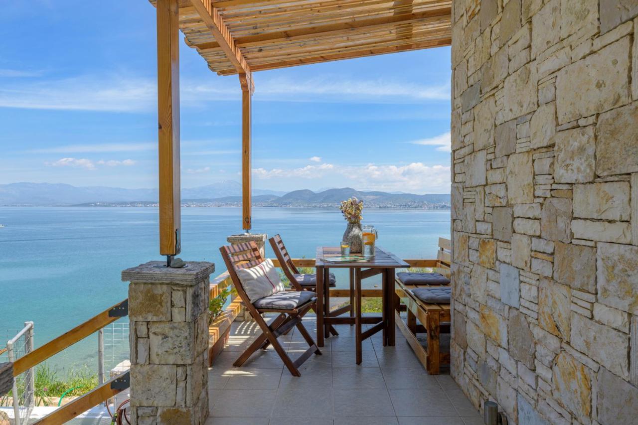 Crystal Beach Villa Chalkís Exterior foto